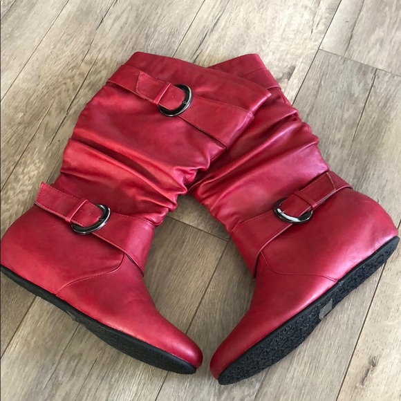 Sexy Red Comfy Tall Boots! - Picture 1 of 5